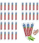 35 Tubes Bulk Travel Size Toothpaste,Extra Small 0.35oz Small Travel Size Bulk 0.7x3.42 inches Pe...