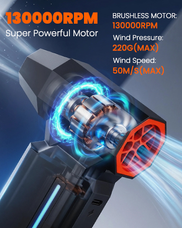 130000 rpm powerful motor