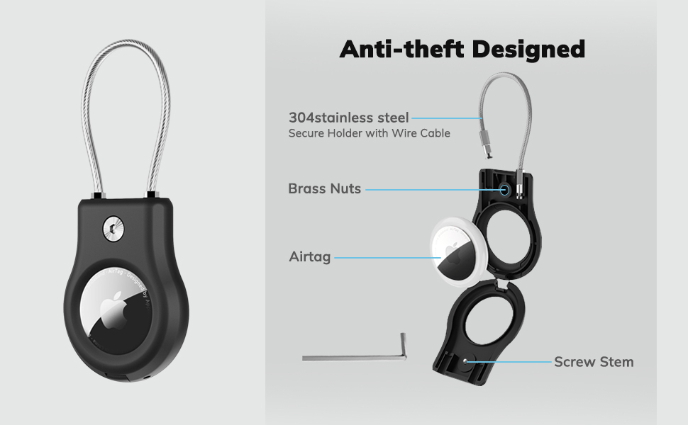 airtag keychain