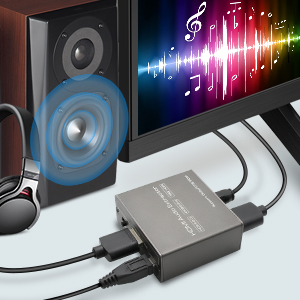 hdmi converter extractor