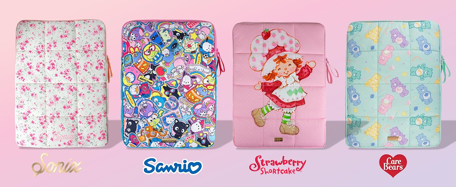 Puffy Laptop Sleeve Variations