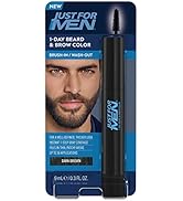 Just for Men 1-Day Beard & Brow Color, Temporary Color for Beard and Eyebrows, For a Fuller, Well...