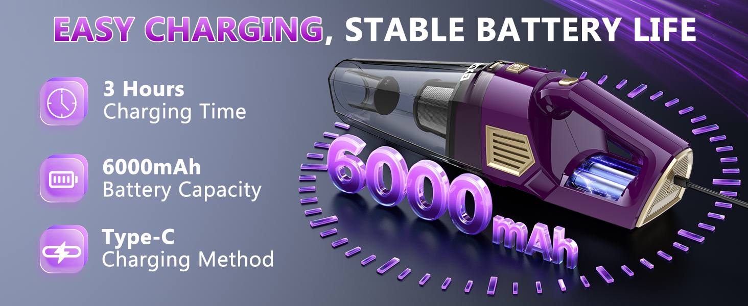 EASY CHARGING, STABLE BATTERY LIFE