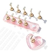 BQAN Stand for Press Ons Acrylic Nail Holder for Painting, Practice Tools With Reusable Putty - T...