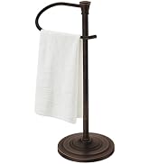Bronze Bath Hand Towel Holder Stand,Stainless Steel 16 Inch Free Standing Towel Rack,Heavy Weight...