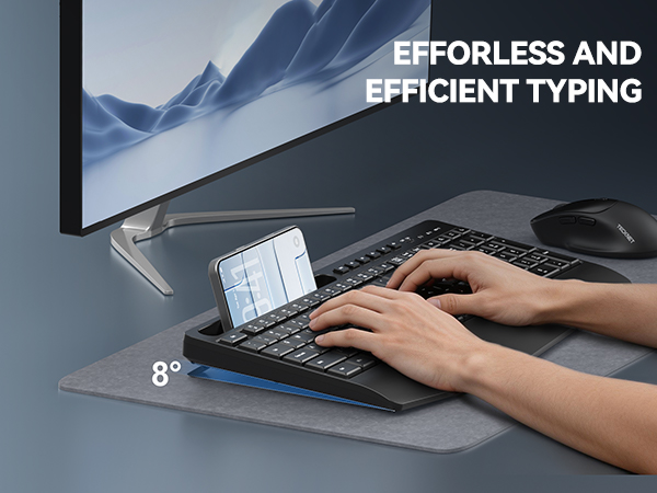 Wireless Keyboard and Mouse Combo