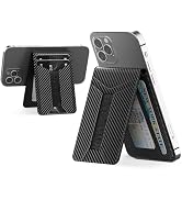 Padike for Magsafe Wallet, Magnetic Phone Wallet with Elastic Band for Extra Card Storage, Magnet...