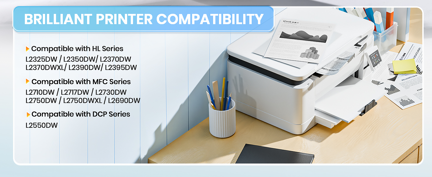 E-Z Ink TN760 Compatible Toner Cartridges Replacement for Brother TN-760 TN730 TN-730