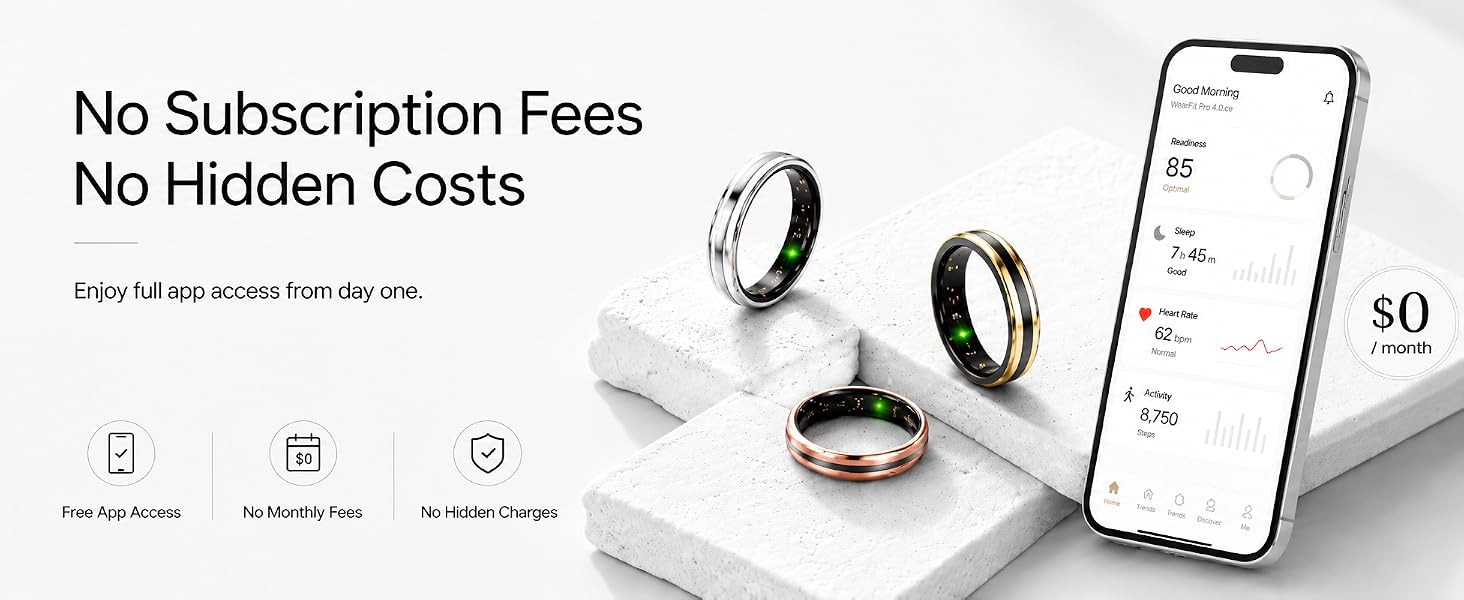 thin smart rings