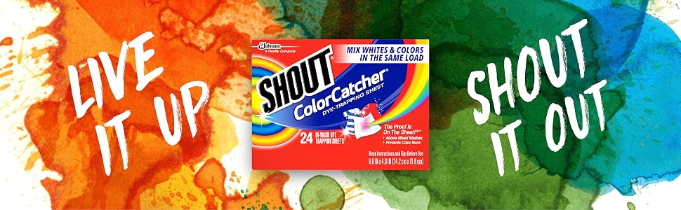 Shout ColorCatcher, Dye-Trapping Sheet