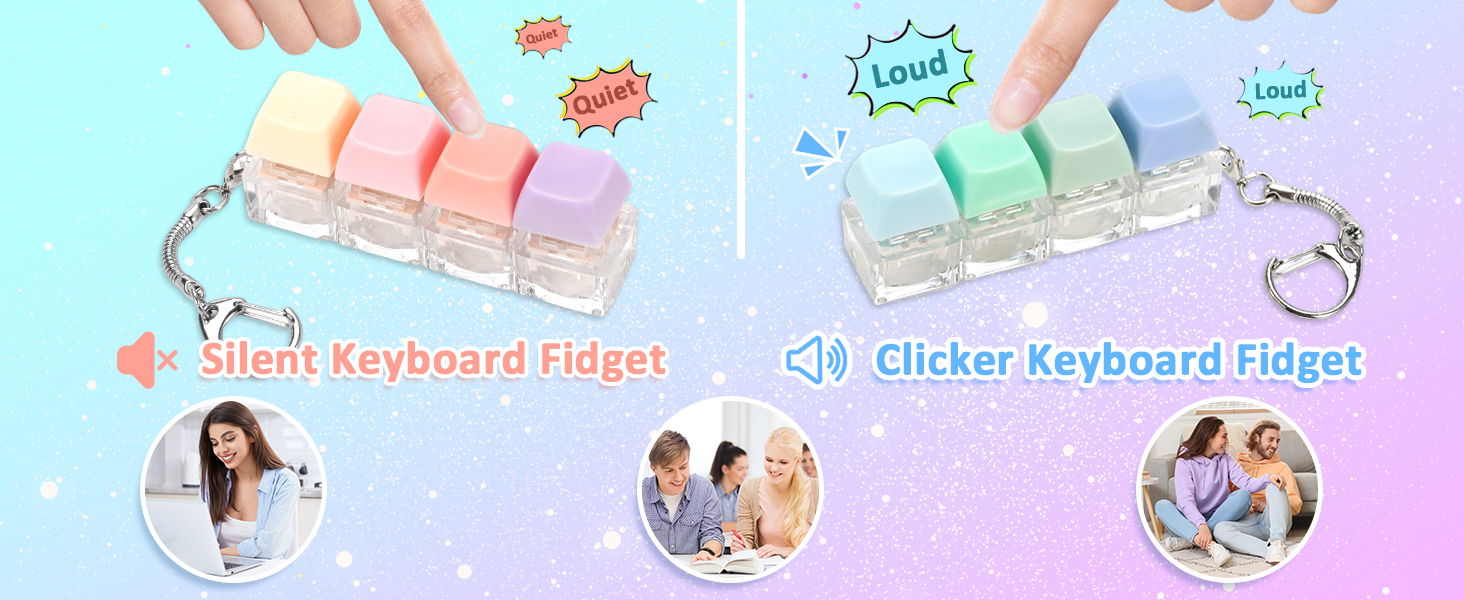 keyboard fidget clicker