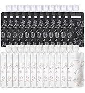 PACKISM Travel Pouches for Toiletries - 24 Pack Leak Proof 3oz TSA Approved Travel Squeeze Pouche...