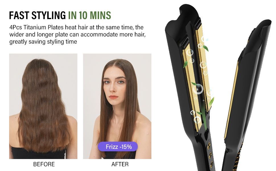 dual voltage flat iron
