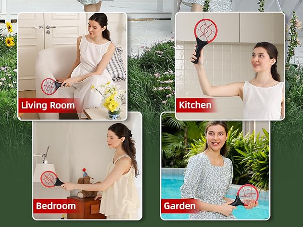 2 Pack Mini Electric Fly Swatter