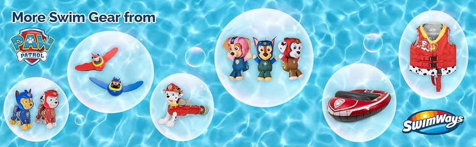 swimways paw patrol toys for kids pool toys water outdoor