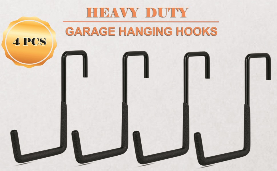 bike hangers for garage, bike hooks, bike hanging hooks, bicycle hanger, bike storage hooks, s hook