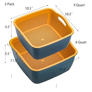vegetable washing basket