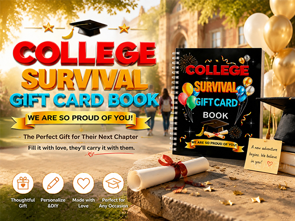 graduation gift card book