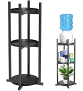 NANATI Water Dispenser Stand, 5 Gallon Water Stand with Heavy Wooden Base, Water Jug Stand for 1-...