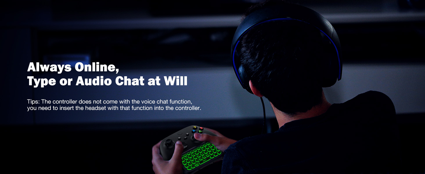 xbox one controller keyboard