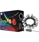 Cync GE Dynamic Effects Smart Cafe Lights, Color Changing Patio String Lights, Compatible with Al...