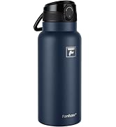 Fanhaw 32 Oz Insulated Stainless Steel Water Bottle with Chug Lid – Wide Mouth, Leak-Proof, BPA-F...