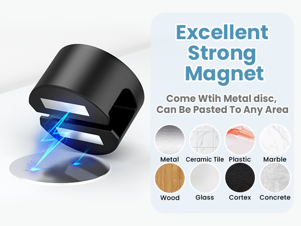 magnetic cable clips for wall