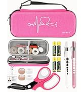 MEUUT 15 pcs Stethoscope Case Kit, Perfect Nurse Gift Include Stethoscope Case, Medical Scissors,...