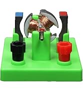 1Pc Green DIY DC Electrical Motor Assemble KIT - STEM Science Lab Educational Physics Learning Ex...