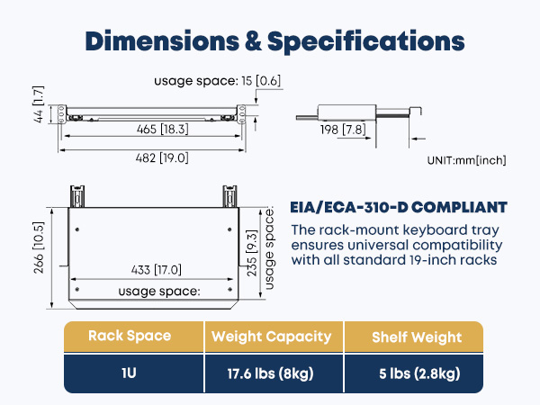 Dimensions & Specifications