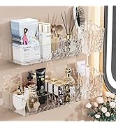 Lae Nuvole 4 Pack Wall Mounted Bathroom Caddy Organizer, Adhesive Shower Shelf for Inside Shower ...