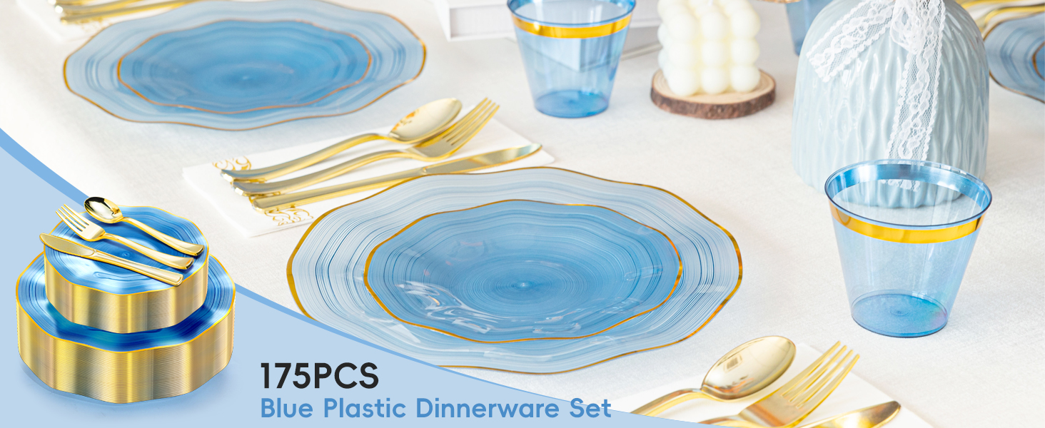plastic plates sets