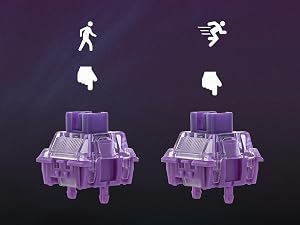 Dark purple graphic design showing identical purple plastic container components with walking figure icons, displayed in a repeating pattern.
