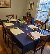 Navy Blue Tablecloths