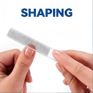 Precision Shaping with Glass Nail File