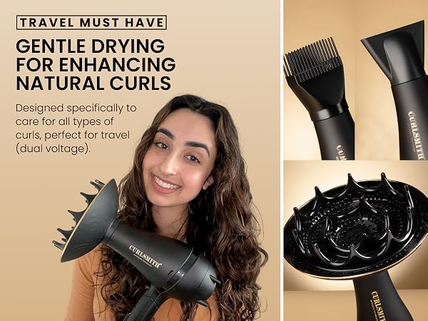 designed specifically to care for all types of curls