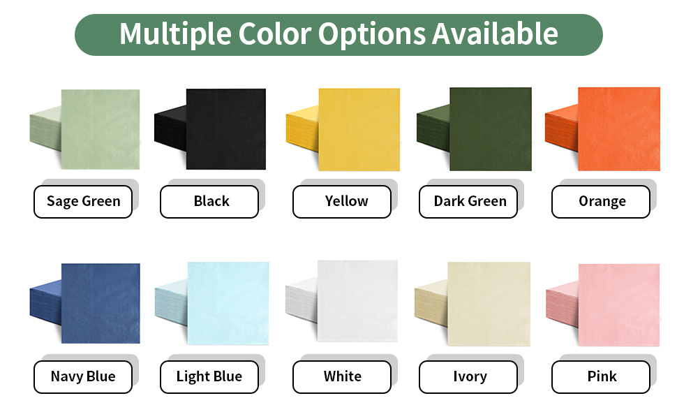 vvarious colors
