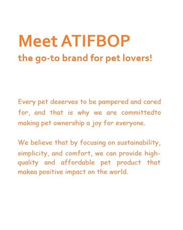 ATIFBOP pet supplies