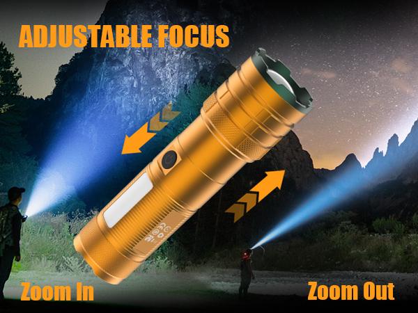 RECHARGEABLE FLASHLIGHTS HIGH LUMENS