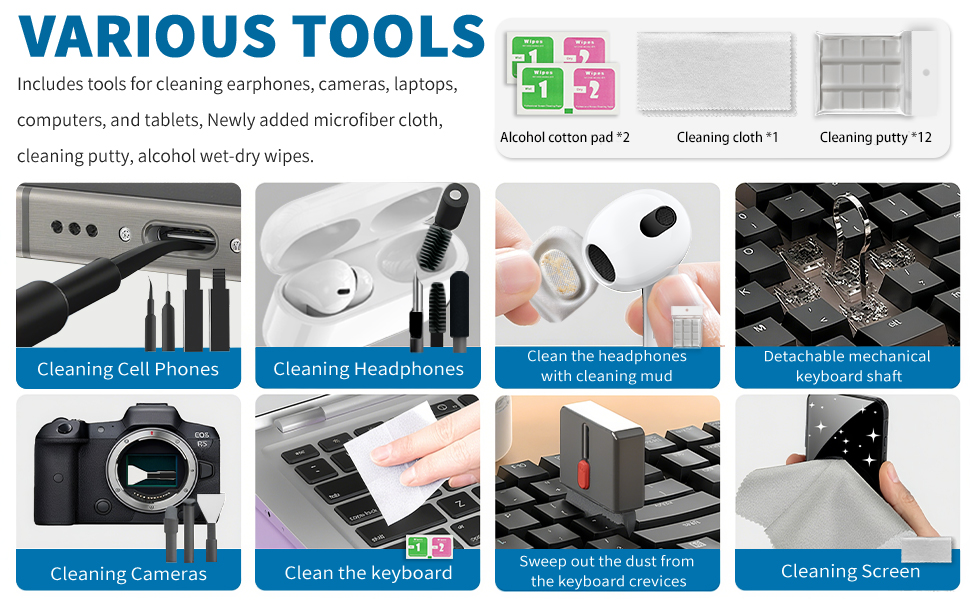 A Tool for Every Task. A Spotless Clean for Every Device