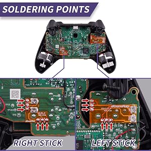 eXtremeRate Drifix Thumbsticks Drift Fix Repair Kit for Xbox Series X & S Controller (Model 1914)