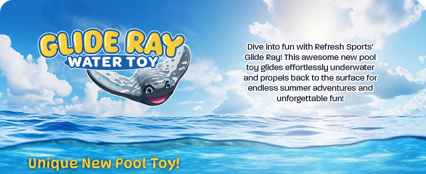 Glide Ray Water Glider pool toy for kids