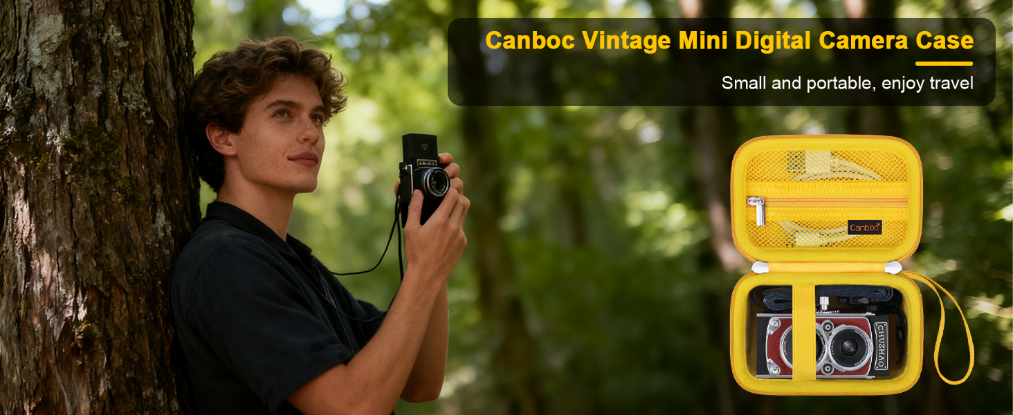 CHUZHAO Vintage Mini Digital Camera CASE