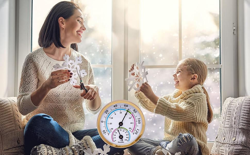 indoor room thermometer humidity gauge