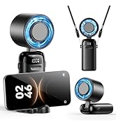 KIMMOO Mini Portable Handheld Turbo Fan, Small but Mighty, 12 Hours Long-Lasting, 199-Speed Recha...