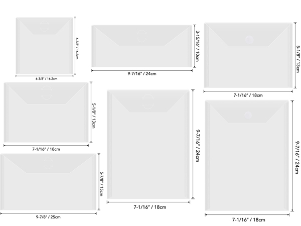 Clear Stamp and Die Storage Pockets