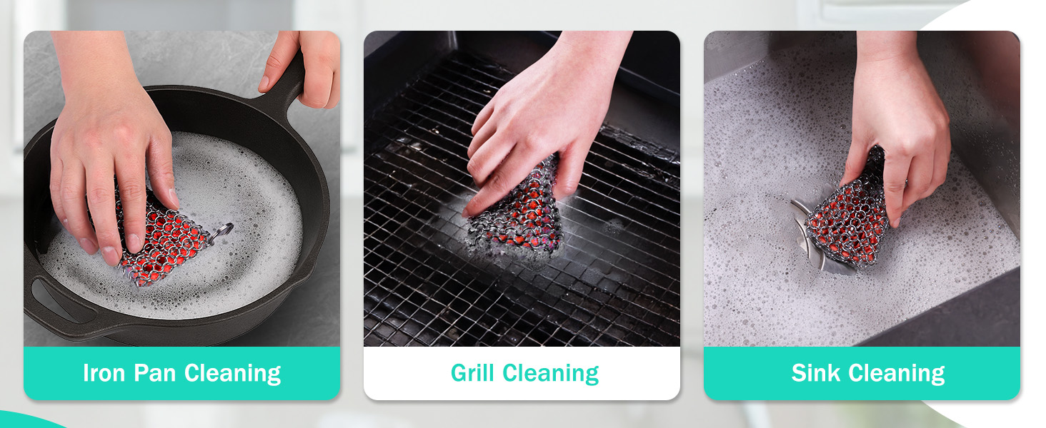 Cast Iron Scrubber