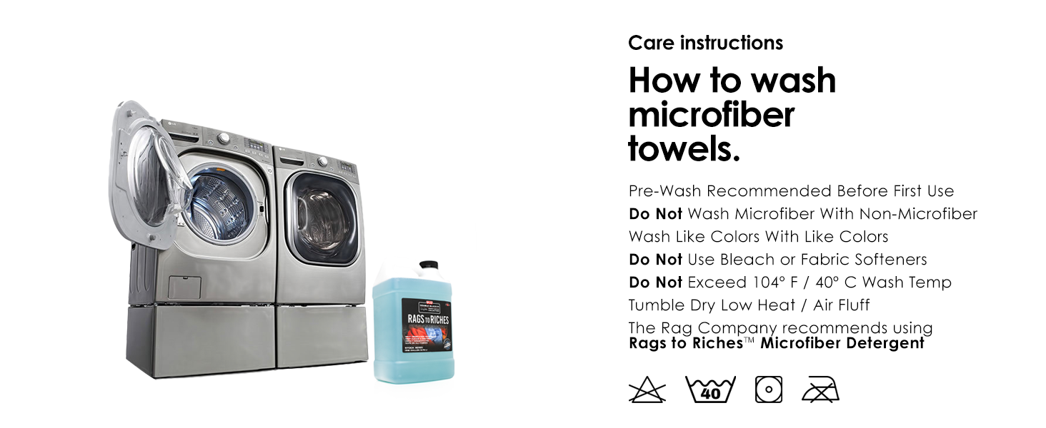 microfiber cleaning cloth towels for cars car detailing drying rags the rag company microfiber cloth