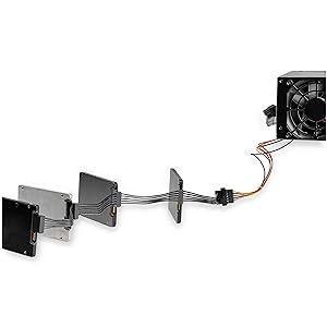 4x SATA Power Splitter Adapter Cable