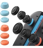 JSAUX Thumb Grips for Nintendo Switch 2 (2025), Switch Thumb Grip Caps, Ergonomic Design, Enhance...